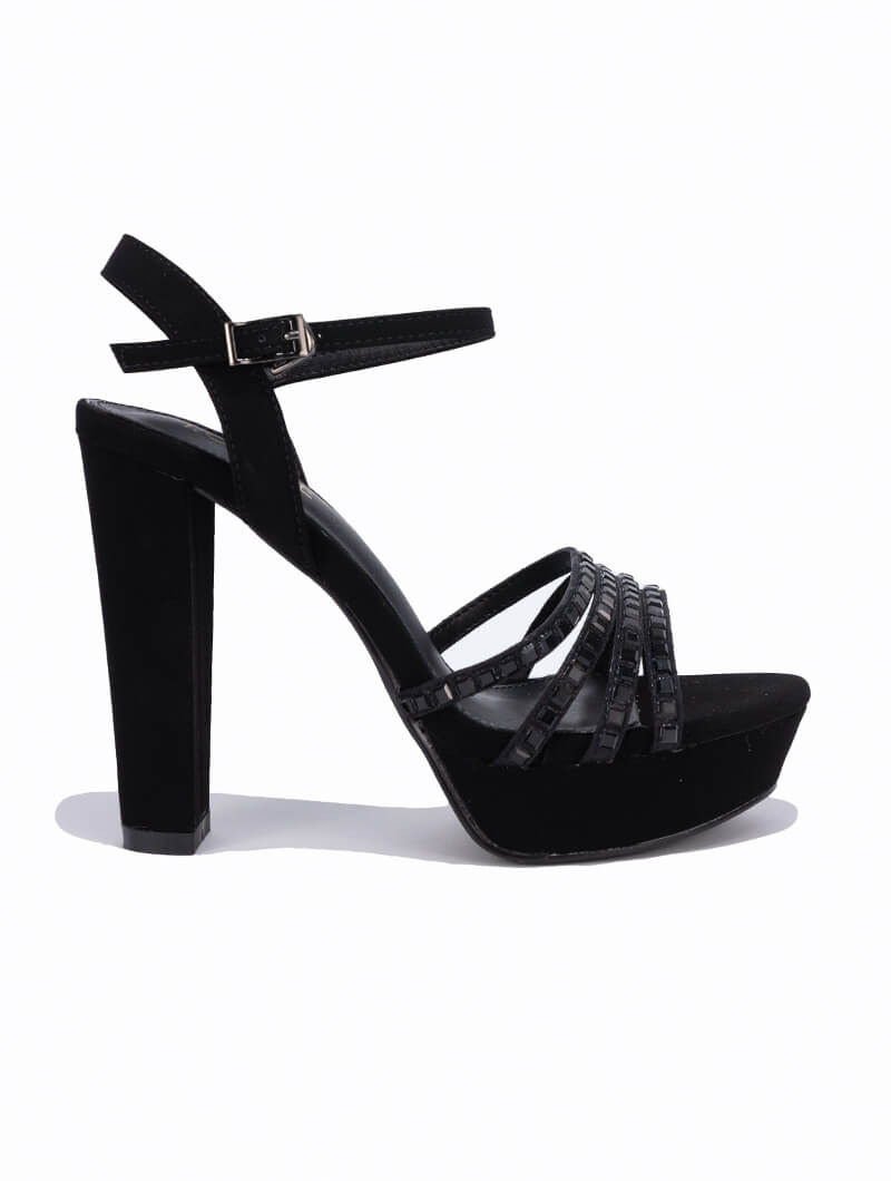 Sandales à talons hauts